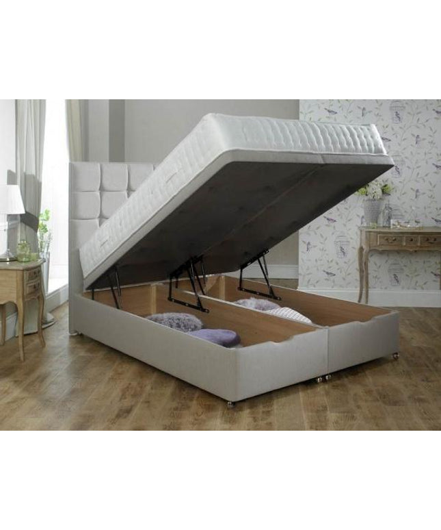 Perfect Dreams - Full End Lift Opening Storage Ottoman Bed Base
