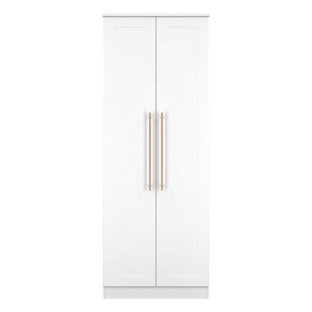 Welcome Haworth - Tall 2 Door Plain Wardrobe