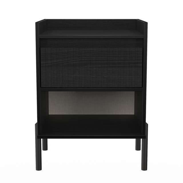 Welcome Osaka - 1 Drawer 1 Shelf Bedside Table