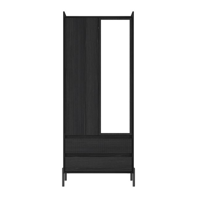 Welcome Osaka - 2 Door 2 Drawer Mirror Wardrobe