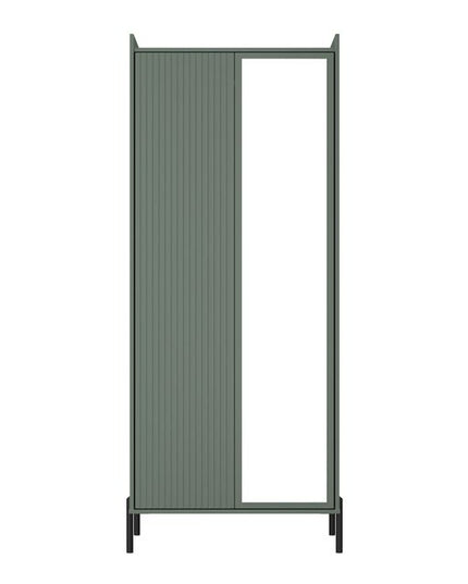 Welcome Osaka - 2 Door Mirror Wardrobe