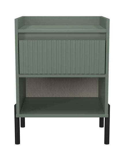 Welcome Osaka - 1 Drawer 1 Shelf Bedside Table