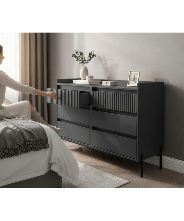 Welcome Osaka - 6 Drawer Midi Chest of Drawers