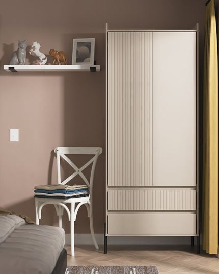Welcome Osaka - 2 Door 2 Drawer Wardrobe