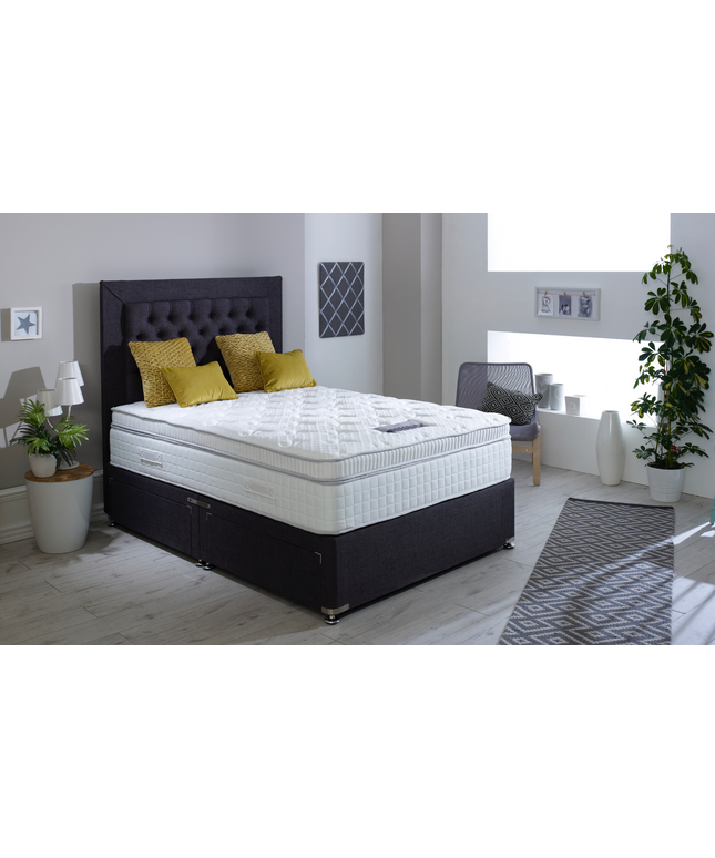 Dura Beds Turin Pillow Luxury 2000 - Complete Bed