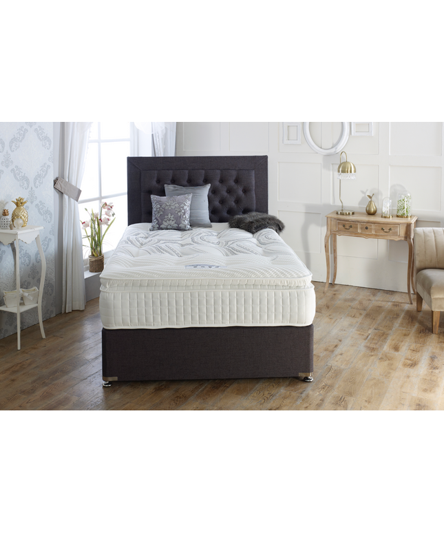 Dura Beds Sicily Pillow 2000 - Complete Bed