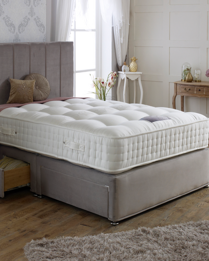 Dura Beds Royal Crown Natural 1000 - Complete Bed