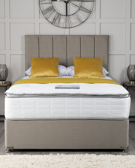 Dura Beds Cagliari Pillow 1000 - Complete Bed