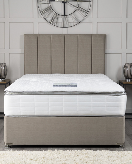 Dura Beds Cagliari Pillow 1000 - Complete Bed