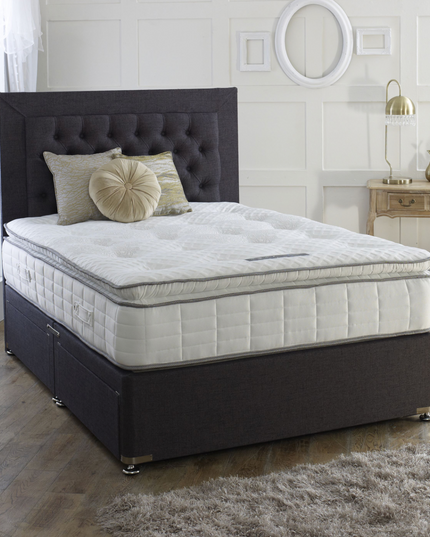 Dura Beds Cagliari Pillow 1000 - Complete Bed