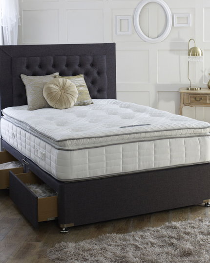 Dura Beds Cagliari Pillow 1000 - Complete Bed